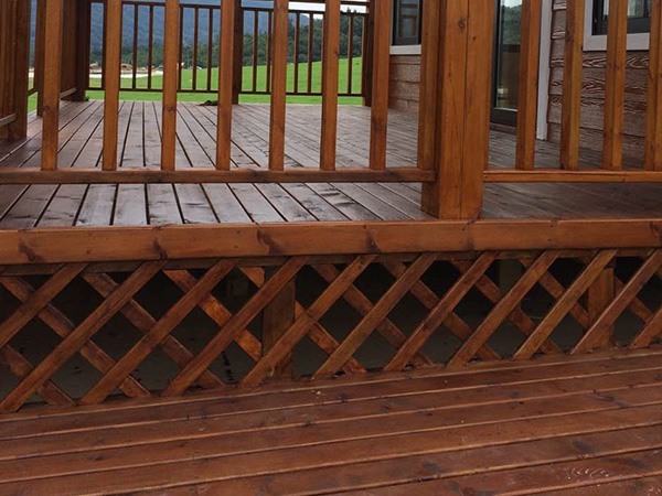 木屋别墅選擇防腐木标準