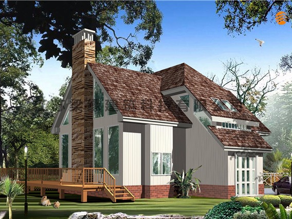 木屋别墅 木别墅 木結構别墅